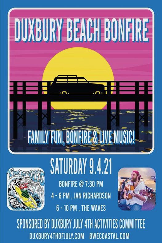 Duxbury Beach Bonfire WATD 95.9 FM