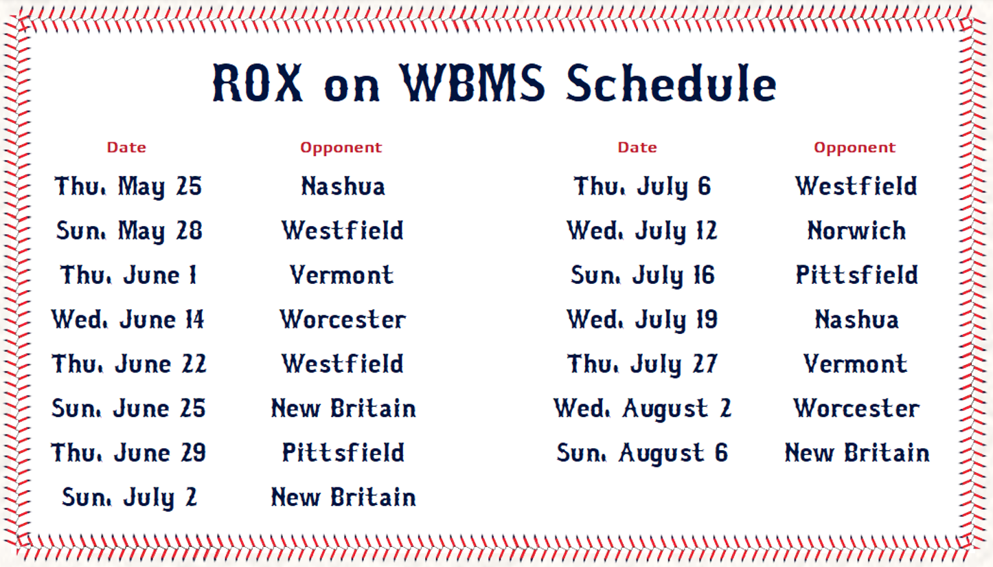 WBMS Announced as Radio Partner for Brockton Rox WATD 95.9 FM